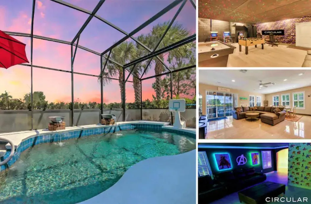 Luxurious 6 Bedroom Home In Solterra Resort Davenport